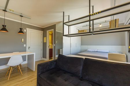 Studio à venda com 44m², 1 quarto e 1 vagaSala