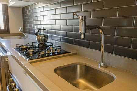 Studio à venda com 44m², 1 quarto e 1 vagaCozinha