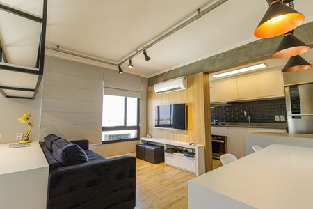Studio à venda com 44m², 1 quarto e 1 vagaSala