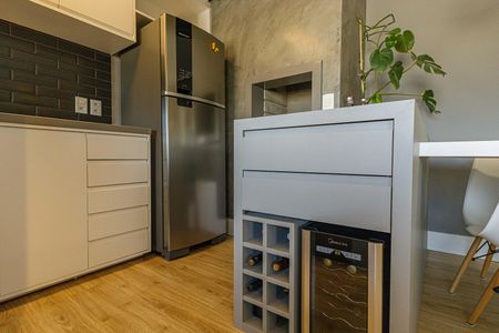 Studio à venda com 44m², 1 quarto e 1 vagaCozinha