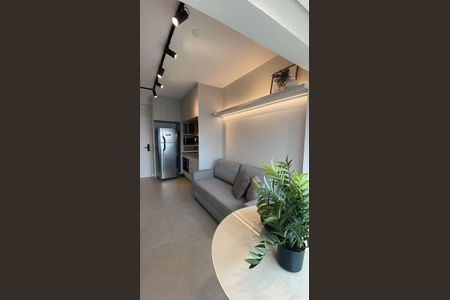 Sala de apartamento para alugar com 1 quarto, 32m² em Pinheiros, São Paulo