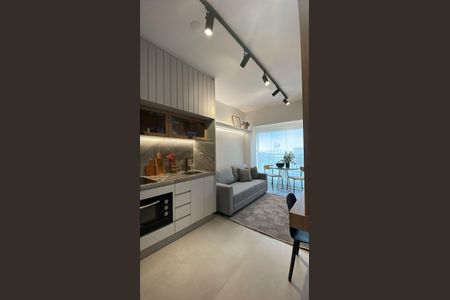 Sala de apartamento para alugar com 1 quarto, 32m² em Pinheiros, São Paulo