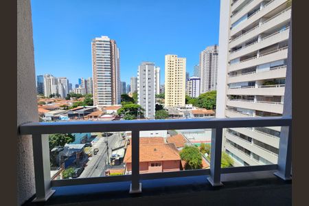 Vista da Sacada de kitnet/studio à venda com 1 quarto, 24m² em Itaim Bibi, São Paulo