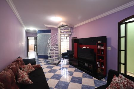 Sala de casa à venda com 5 quartos, 230m² em Vila Guarani, Santo André