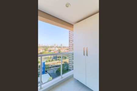Varanda da Sala de apartamento para alugar com 1 quarto, 38m² em Santo Amaro, São Paulo