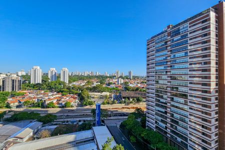 Vista da Varanda da Sala de apartamento para alugar com 1 quarto, 38m² em Santo Amaro, São Paulo