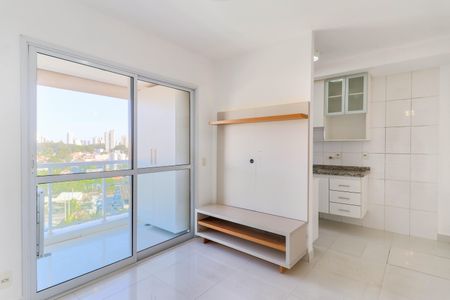 Sala de apartamento para alugar com 1 quarto, 38m² em Santo Amaro, São Paulo