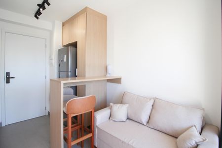 Sala de apartamento para alugar com 1 quarto, 26m² em Vila Olímpia, São Paulo