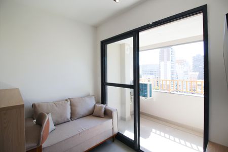 Sala de apartamento para alugar com 1 quarto, 26m² em Vila Olímpia, São Paulo