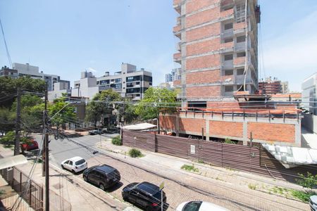 Vista da Sala de apartamento para alugar com 2 quartos, 90m² em Menino Deus, Porto Alegre