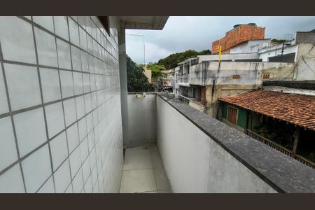 Sacada do Quarto 1 de apartamento para alugar com 2 quartos, 50m² em Recreio dos Bandeirantes, Rio de Janeiro