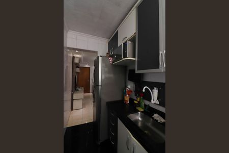 Cozinha e Área de Serviço de apartamento à venda com 2 quartos, 55m² em Vila Alves Dias, São Bernardo do Campo