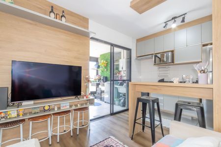 Sala de apartamento à venda com 2 quartos, 50m² em Centro, Osasco