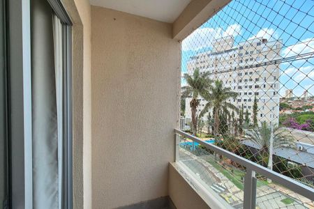 Varanda da Sala  de apartamento para alugar com 2 quartos, 52m² em Jardim Nova Europa, Campinas