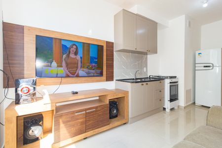 Sala de apartamento à venda com 1 quarto, 24m² em Belenzinho, São Paulo