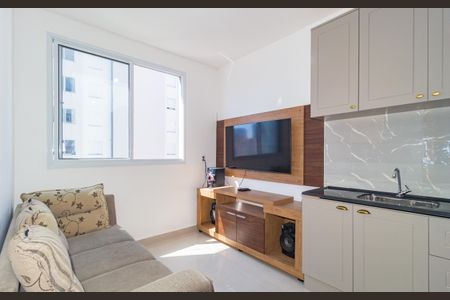 Sala de apartamento à venda com 1 quarto, 24m² em Belenzinho, São Paulo