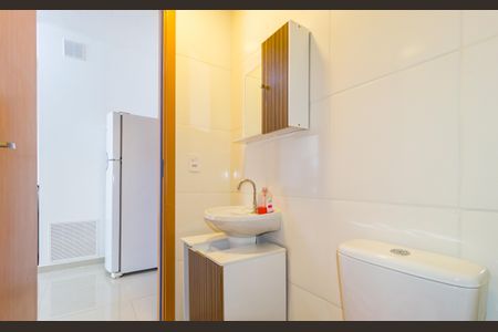 Banheiro de apartamento à venda com 1 quarto, 24m² em Belenzinho, São Paulo