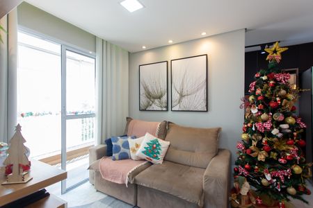 Sala de apartamento para alugar com 2 quartos, 47m² em Vila Carmosina, São Paulo