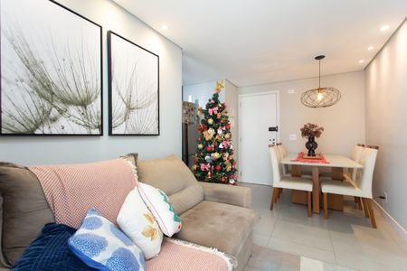 Sala de apartamento para alugar com 2 quartos, 47m² em Vila Carmosina, São Paulo