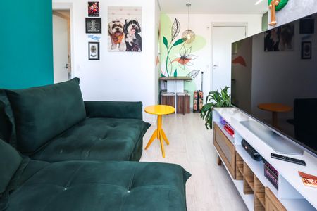 Sala de apartamento para alugar com 2 quartos, 38m² em Jardim Imperador (zona Sul), São Paulo