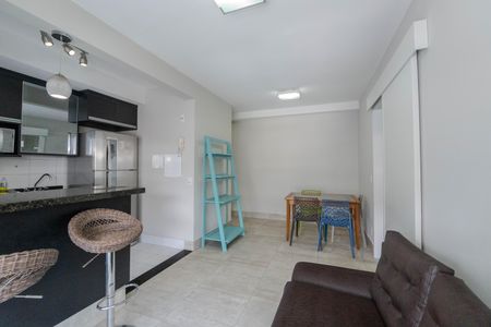 Sala de apartamento para alugar com 1 quarto, 49m² em Bela Vista, São Paulo