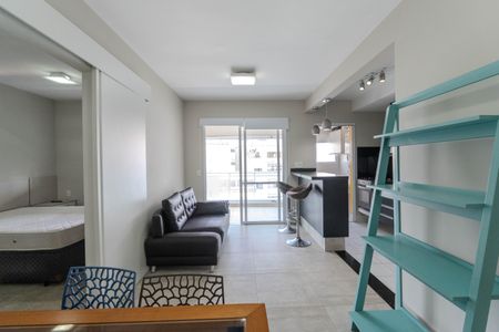 Sala de apartamento para alugar com 1 quarto, 49m² em Bela Vista, São Paulo