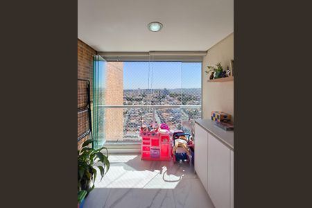 Sacada  de apartamento à venda com 3 quartos, 85m² em Santa Terezinha, São Bernardo do Campo