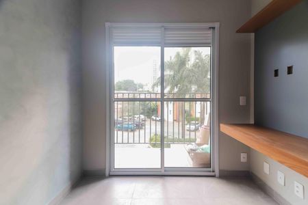 Sala - Cozinha - Lavanderia de apartamento para alugar com 1 quarto, 27m² em Vila Butantã, São Paulo