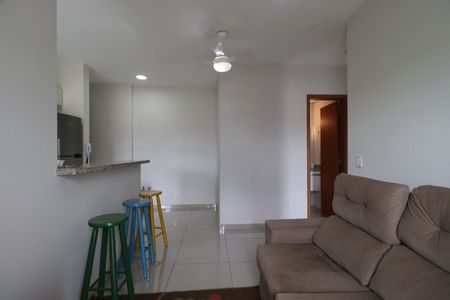 Sala de apartamento para alugar com 2 quartos, 58m² em Subsetor Leste - 2 (l-2), Ribeirão Preto