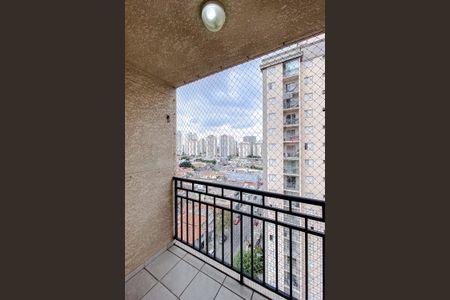 Varanda da Sala de apartamento para alugar com 2 quartos, 55m² em Mooca, São Paulo