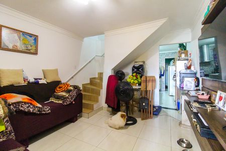 Sala de casa de condomínio à venda com 3 quartos, 70m² em Jardim Norma, São Paulo