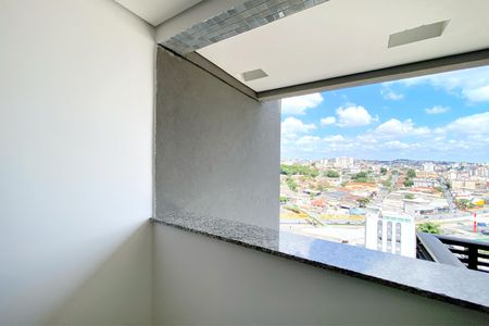 Varanda da Sala de apartamento para alugar com 2 quartos, 62m² em Cidade Nova, Belo Horizonte