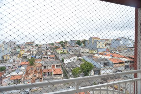 Varanda da Sala de apartamento à venda com 2 quartos, 47m² em Parque das Nações, Santo André