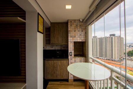 Varanda gourmet de apartamento para alugar com 2 quartos, 58m² em Vila Homero Thon, Santo André