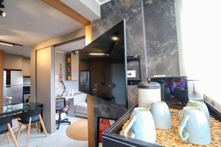 Sala de apartamento para alugar com 2 quartos, 47m² em Campo Belo, São Paulo